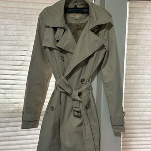 Women's Michael Kors Beige Trench Coat- Size XS